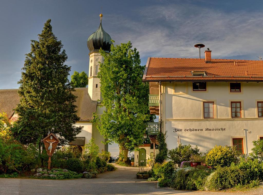 Hotel Zur Schonen Aussicht Feldkirchen-Westerham Zewnętrze zdjęcie